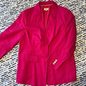 LOFT plus shawl collar blazer size 16